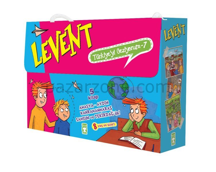 Levent Türkiye'yi Geziyorum - 7 (5 Kitap Takım)