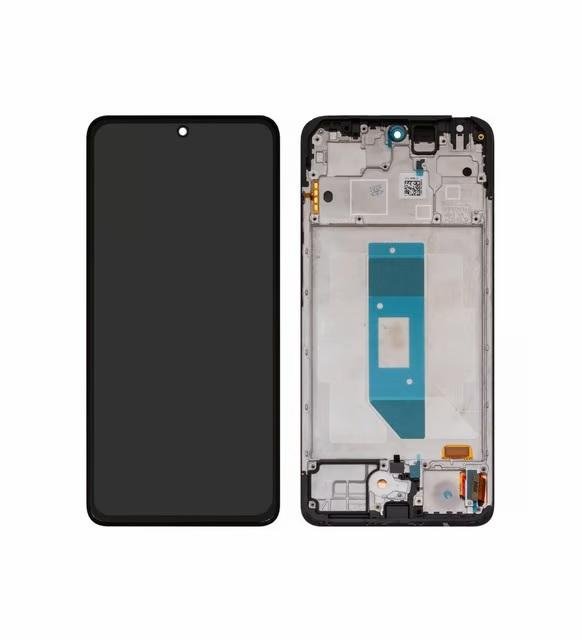 Redmi Note 14 4G Uyumlu Ekran (OLED) Çıtalı Siyah