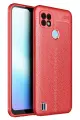 Newface Realme C25 Kılıf Auto Focus Kapak - Kırmızı