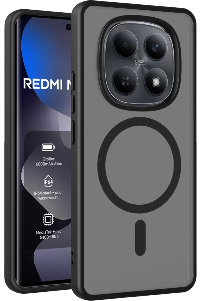 Joko Xiaomi Redmi Note 15 Pro 4G Jota Magsafe Kapak - Siyah