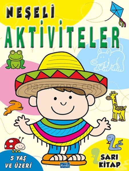 Neşeli Aktiviteler - Sarı Kitap