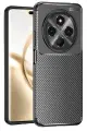 Newface Tecno Spark 30C Kılıf Auto Focus Karbon Kapak - Siyah