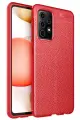 Newface Samsung Galaxy A52 Kılıf Auto Focus Kapak - Kırmızı