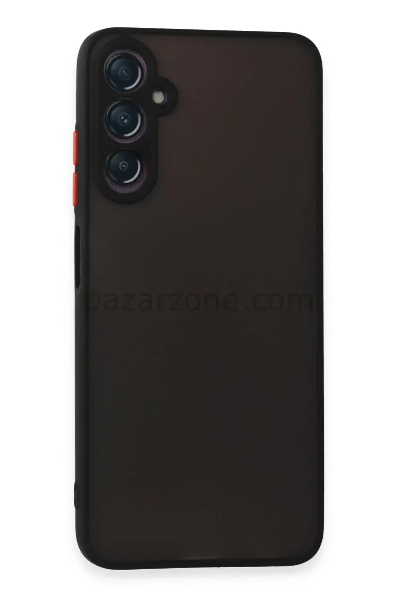 Newface Samsung Galaxy A05S Kılıf Montreal Silikon Kapak - Siyah