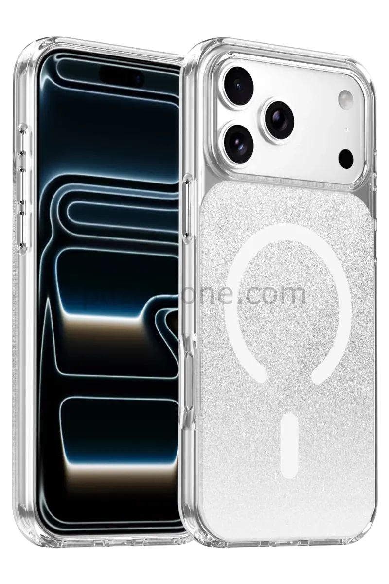 Onegif Apple iPhone 17 Pro Sora Simli Magsafe Kapak - Beyaz