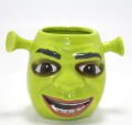 3D Shrek Tasarımı Porselen Kupa Bardak