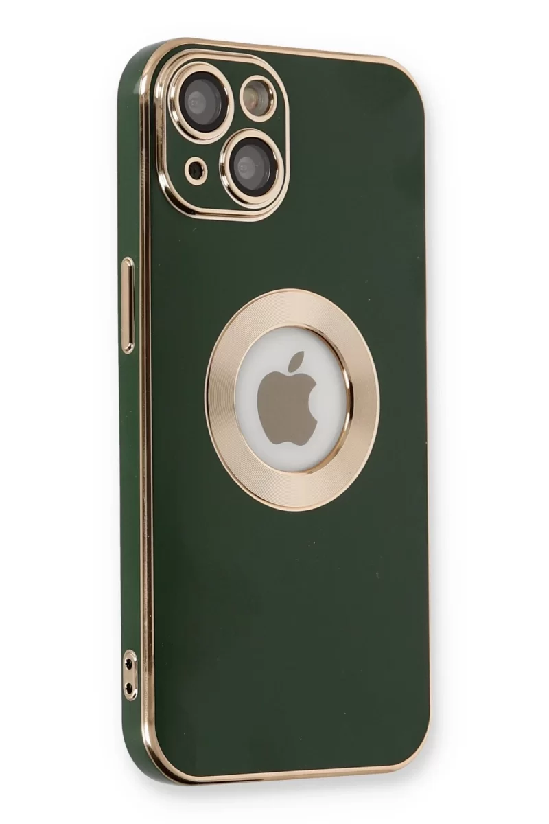 Newface Apple iPhone 14 Plus Kılıf Store Silikon - Yeşil