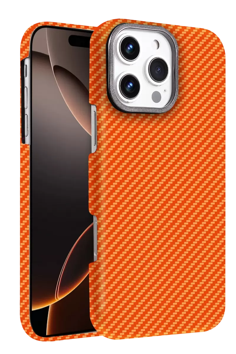 Newface Apple iPhone 16 Pro Max Vega Magsafe Kapak - Sarı