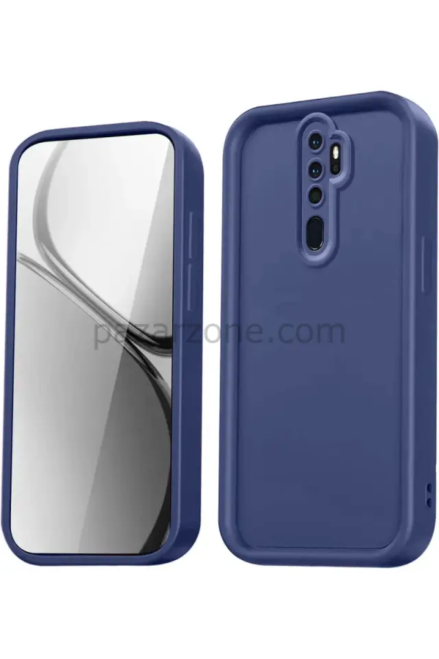 Newface Xiaomi Redmi Note 8 Pro Kılıf Viera Silikon - Lacivert