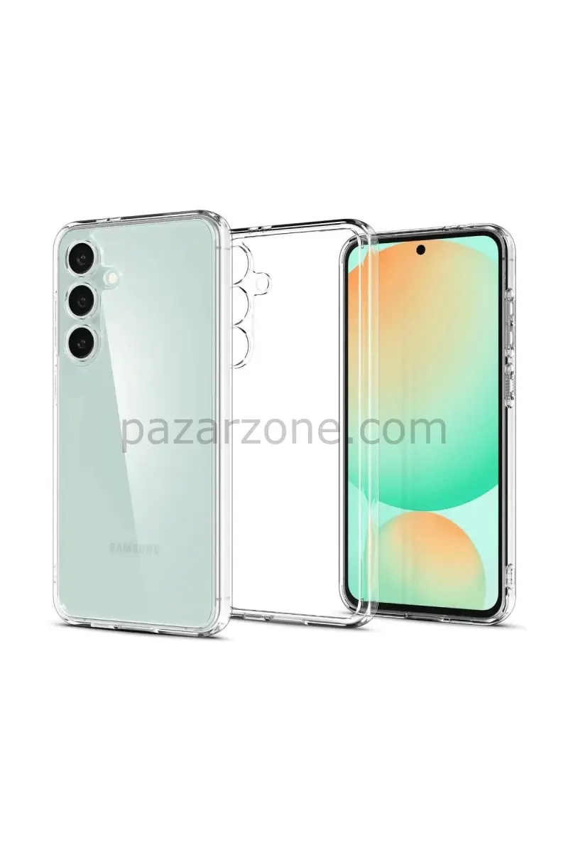 Newface Samsung Galaxy S24 FE Kılıf Lüx Şeffaf Silikon