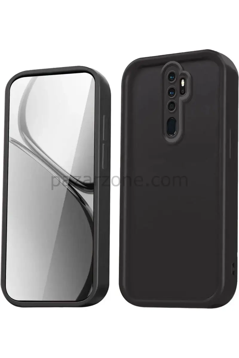 Newface Xiaomi Redmi Note 8 Pro Kılıf Viera Silikon - Siyah