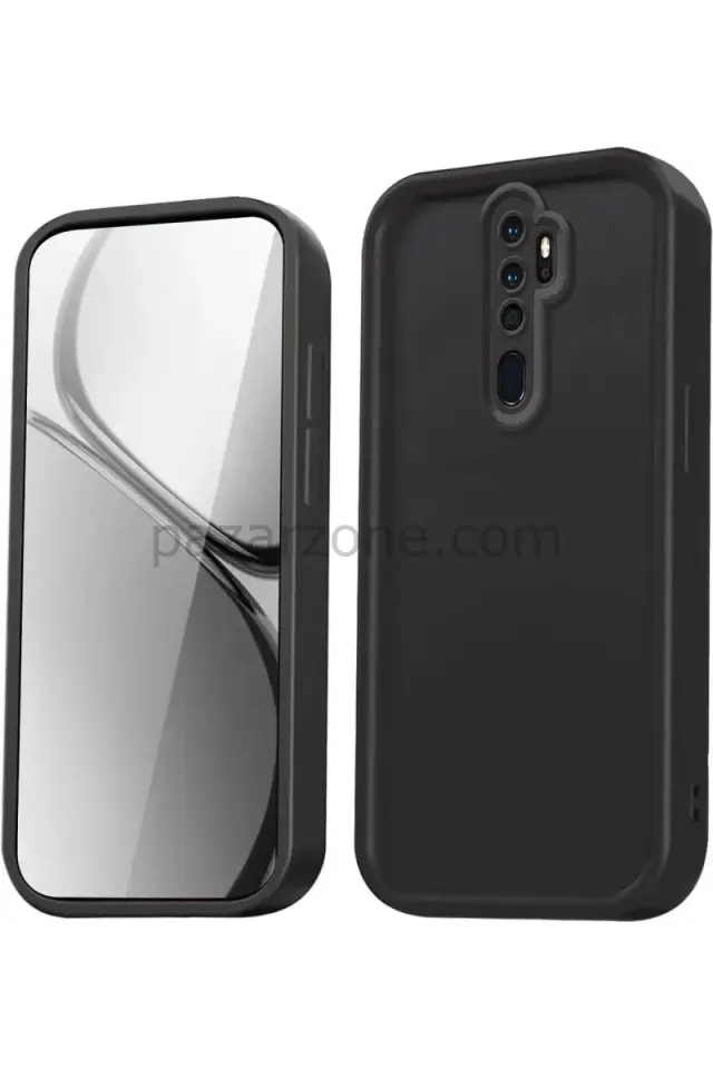 Newface Xiaomi Redmi Note 8 Pro Kılıf Viera Silikon - Siyah