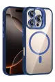 Joko Apple iPhone 16 Pro Max Remim Lensli Magsafe Standlı Kapak - Lacivert