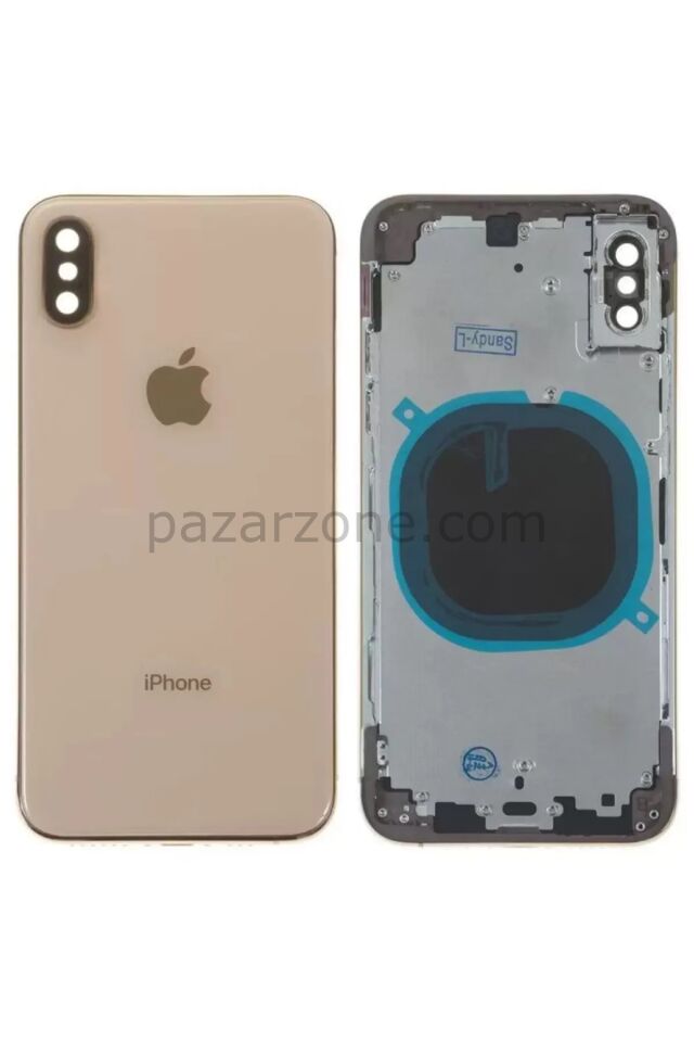 Iphone Xs A Kalite Boş Kasa Gold