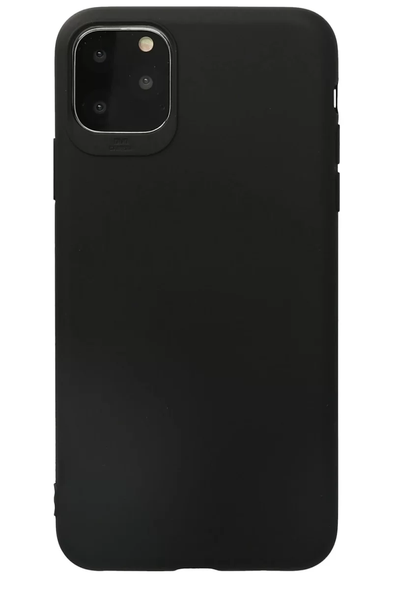 Newface Apple iPhone 11 Pro Max Kılıf First Silikon - Siyah