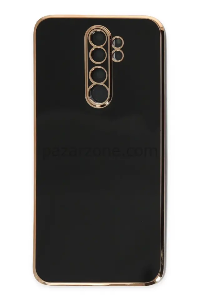 Newface Xiaomi Redmi Note 8 Pro Kılıf Volet Silikon - Siyah