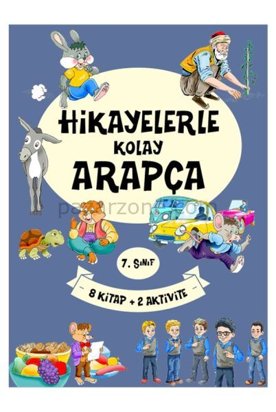 7. Sınıf Hikayelerle Kolay Arapça (8 Kitap + 2 Aktivite)