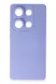 Newface Xiaomi Redmi Note 13 Pro 4G Kılıf Nano içi Kadife Silikon - Lila