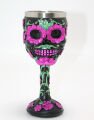 Day Of The Dead Şeker Kurukafa Tasarımlı 3D Çelik Kadeh Bardak