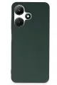 Newface İnfinix Hot 30i Kılıf First Silikon - Koyu Yeşil