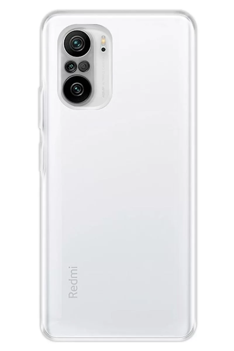 Newface Xiaomi Poco F3 Kılıf Lüx Şeffaf Silikon