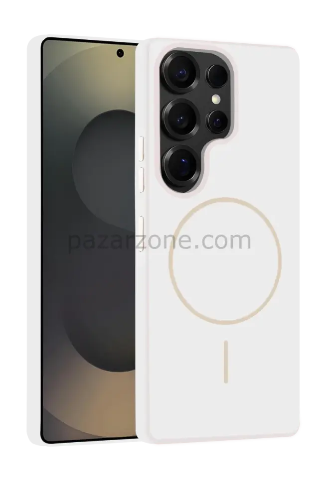 Joko Samsung Galaxy S25 Ultra Kılıf Jully Magsafe Kapak - Beyaz
