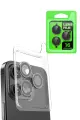 Newface Apple iPhone 16 Pro Raze Metal Kamera Lens - Siyah