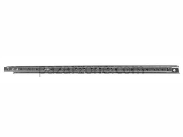 Çift Açılım 17 mm Teleskopik Bilyeli Çekmece Rayı 44 Cm