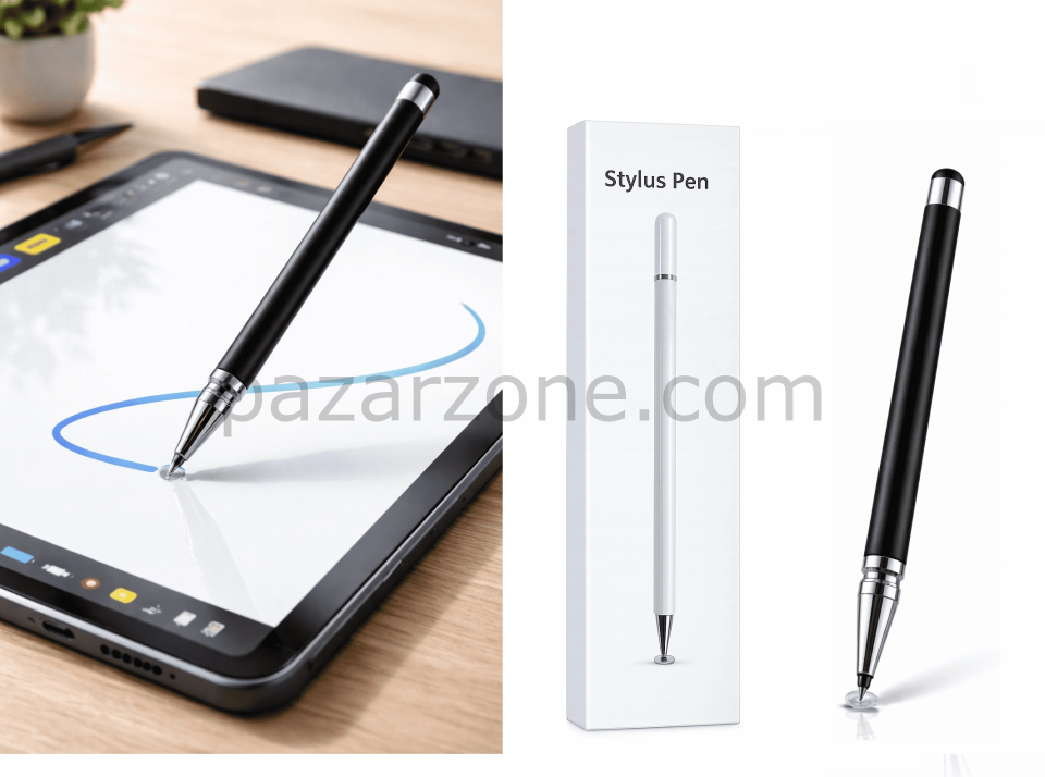 Oukitel Rt1 Lte Uyumlu Dokunmatik Stylus Kalem Disk Uçlu Hassas Tablet Telefon Çizim Kalemi