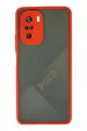 Newface Xiaomi Poco F3 Kılıf Montreal Silikon Kapak - Kırmızı