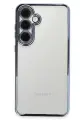Newface Samsung Galaxy S24 FE Kılıf Razer Lensli Silikon - Lacivert