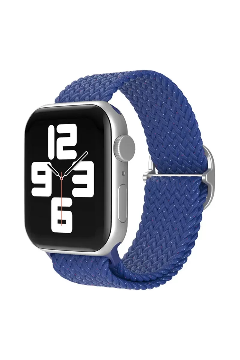 Newface Apple Watch 42mm Star Kordon - Benekli Mavi