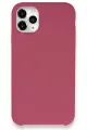 Newface Apple iPhone 11 Pro Max Kılıf Lansman Legant Silikon - Fuşya