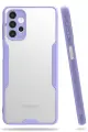 Newface Samsung Galaxy A52 Kılıf Platin Silikon - Lila