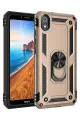Newface Xiaomi Redmi 7A Kılıf Sofya Yüzüklü Silikon Kapak - Gold