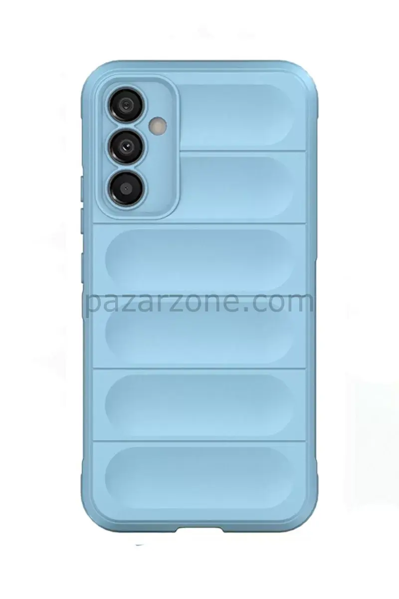 Newface Samsung Galaxy A05S Kılıf Optimum Silikon - Sky Blue