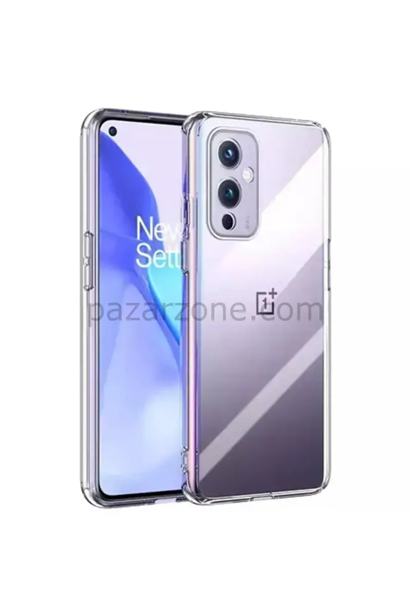 Newface One Plus 9 Kılıf Lüx Şeffaf Silikon