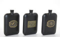 Paslanmaz Çelik Kabartmalı Tekli 6 Oz Matara