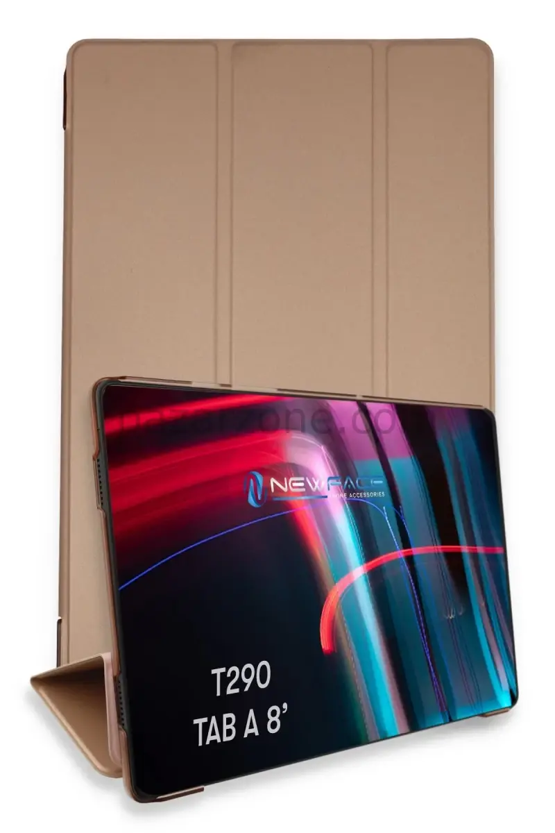Newface Samsung Galaxy T290 Tab A 8 Kılıf Tablet Smart Kılıf - Rose Gold