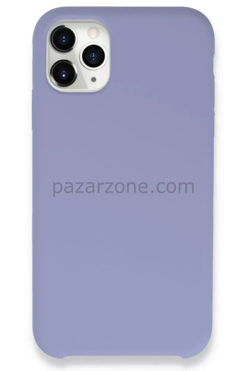Newface Apple iPhone 11 Pro Max Kılıf Lansman Legant Silikon - Lila
