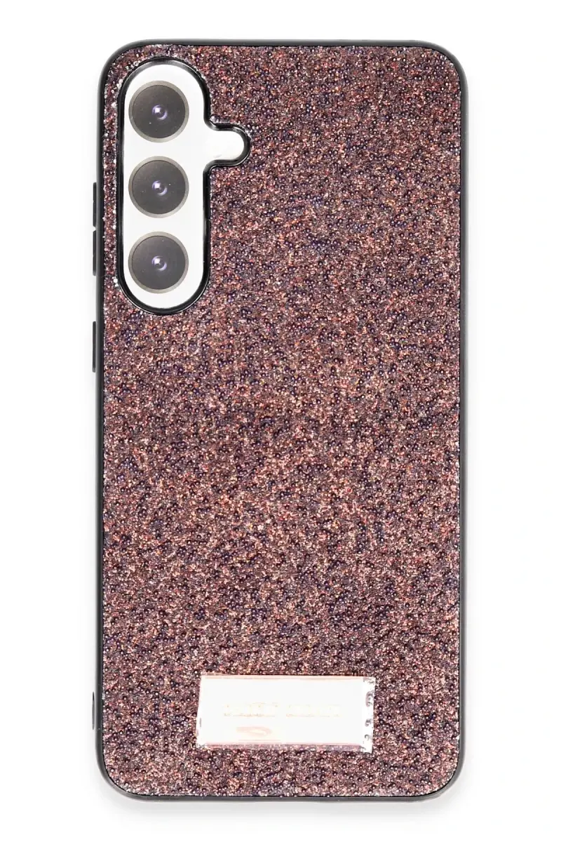 Onegif Samsung Galaxy A05S Bright Simli Kapak - Derin Mor