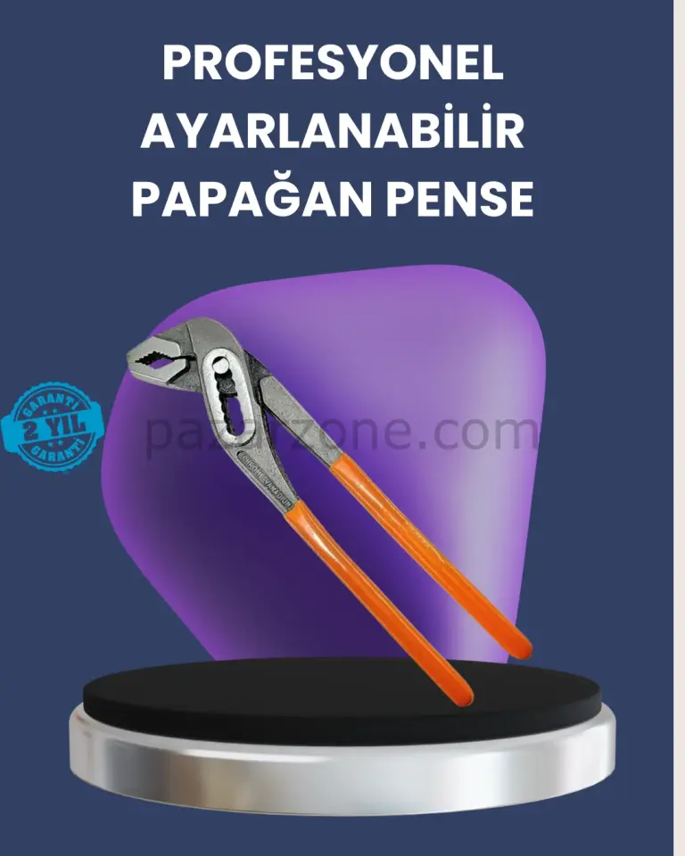 Ayarlanabilir Papağan Pense Çelik Gövde Profesyonel Kurbağacık