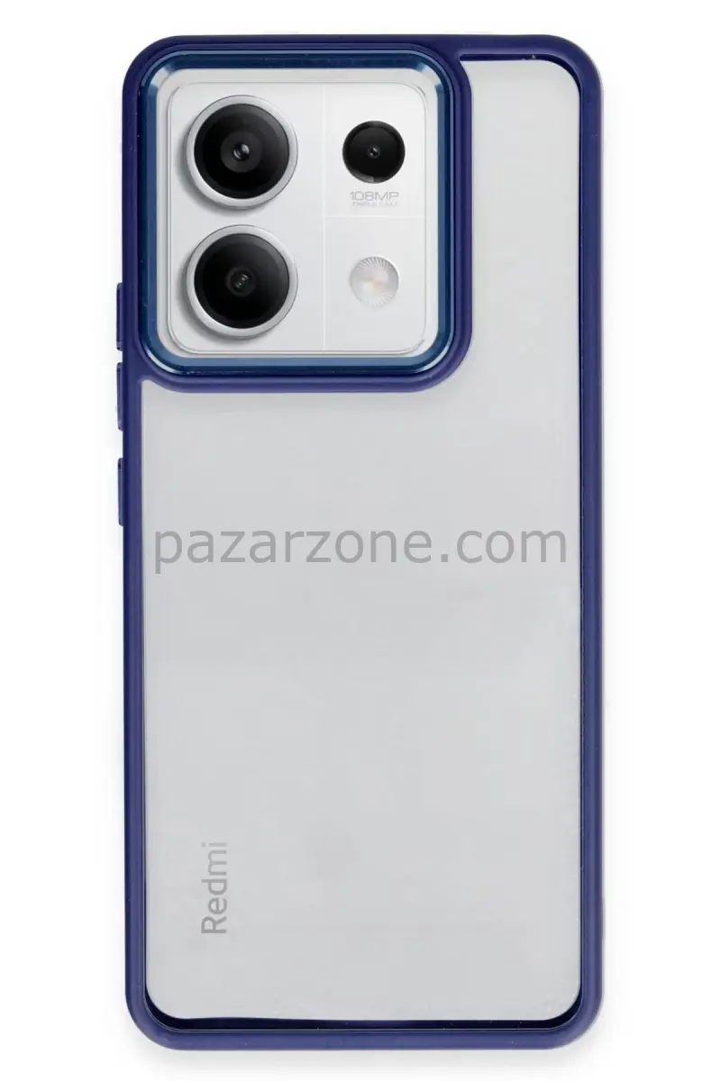 Newface Xiaomi Redmi Note 13 Pro 4G Kılıf Power Silikon - Lacivert