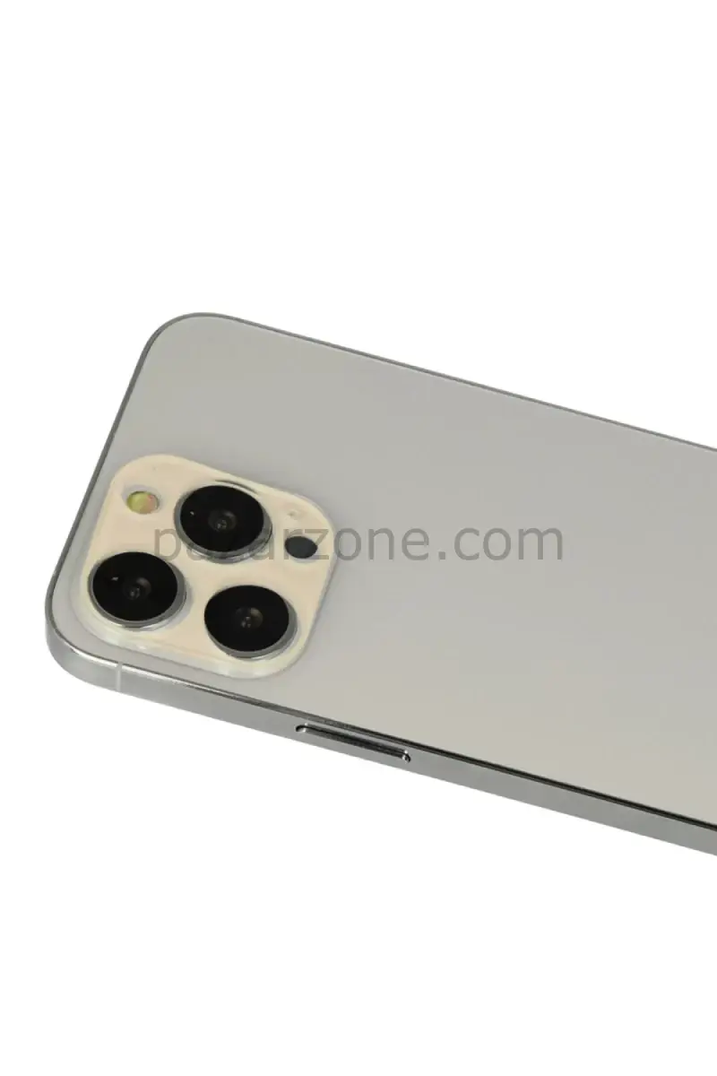 Newface Apple iPhone 12 Pro Rainbow Kamera Lens Koruma Cam - Gold