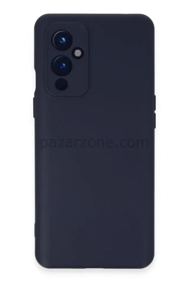 Newface One Plus 9 Kılıf Nano içi Kadife Silikon - Lacivert