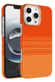 Newface Apple iPhone 16 Pro Vega Magsafe Kapak - Turuncu