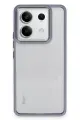 Newface Xiaomi Redmi Note 13 Pro 4G Kılıf Power Silikon - Sierra Blue