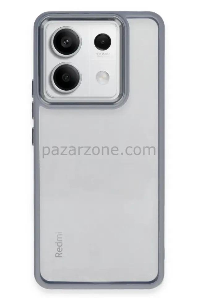 Newface Xiaomi Redmi Note 13 Pro 4G Kılıf Power Silikon - Sierra Blue
