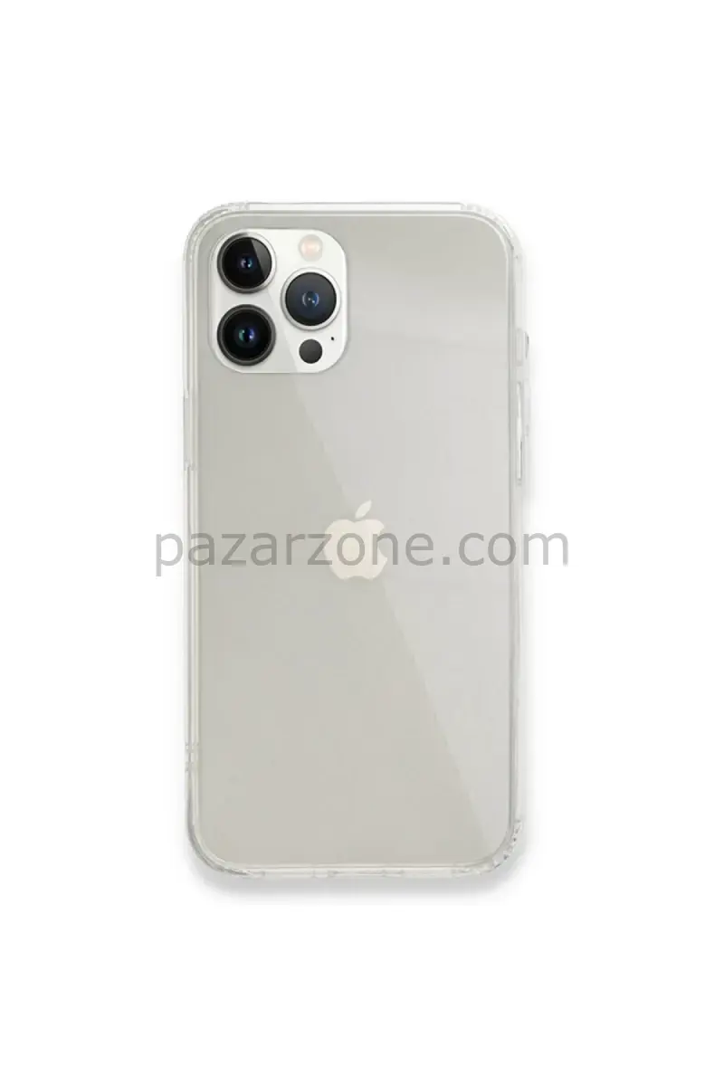 Newface Apple iPhone 14 Pro Kılıf 3D Vera - Şeffaf
