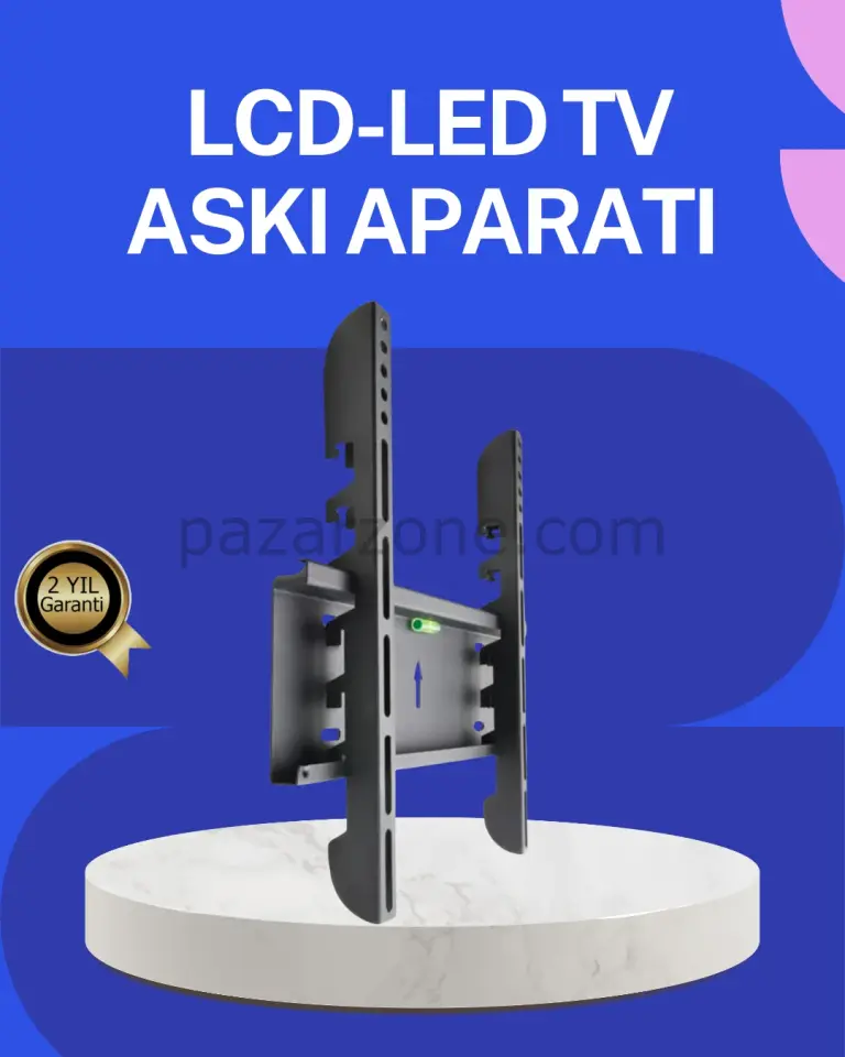 32” LED TV Askı Aparatı Güçlü Taşıma Kapasitesi 2 Yıl Garantili
